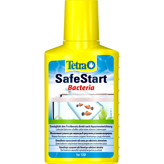 Средство для подготовки биологической среды Tetra «Safe Start» 100 мл - Фото 2 Средство для подготовки биологической среды Tetra «Safe Start» 100 мл - изображение 2