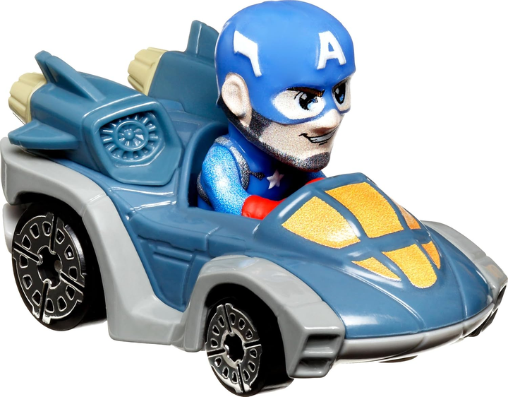 Набір машинок Hot Wheels RacerVerse Marvel 1:64 Die-Cast Metal Vehicle 5 шт (0194735164509) - зображення 6