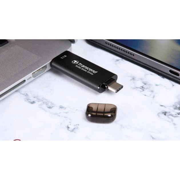 Накопитель SSD Transcend USB 3.2 512GB (TS512GESD310C) - изображение 5
