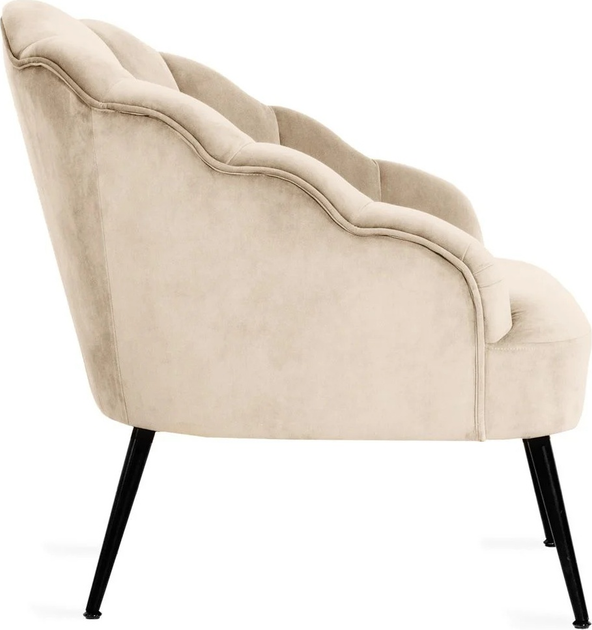 М'яке крісло Homla ARIEL 65 x 71 x 76 см Beige (5904183851679) - зображення 3