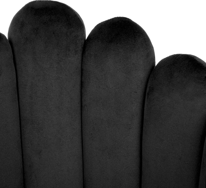 М'яке крісло Homla LANA 60 x 55 x 83 см Black (5904183850047) - зображення 4