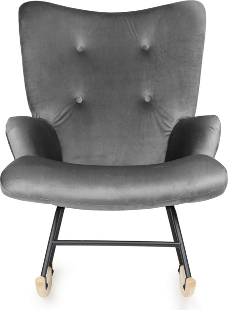 Крісло-гойдалка Homla MOSS 72 x 73 x 92 см Grey (5904183856711) - зображення 3