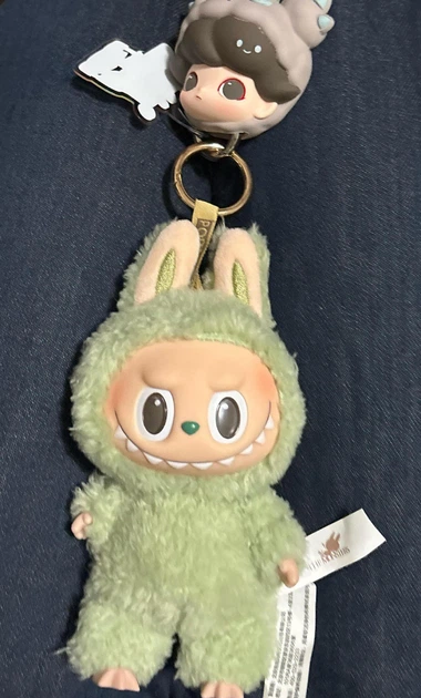 Брелок мягкая плюшевая игрушка Лабубу Labubu The Monsters exciting