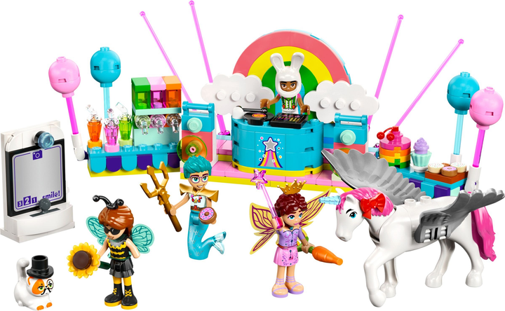 Конструктор LEGO Friends Костюмована вечірка з єдинорогом та феєю 261 деталь (42661)  - зображення 4