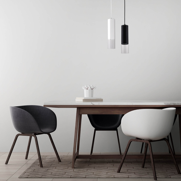 Lampa wisząca Light Prestige Manacor 1 x GU10 czarna (LP-232/1P BK) - obraz 2