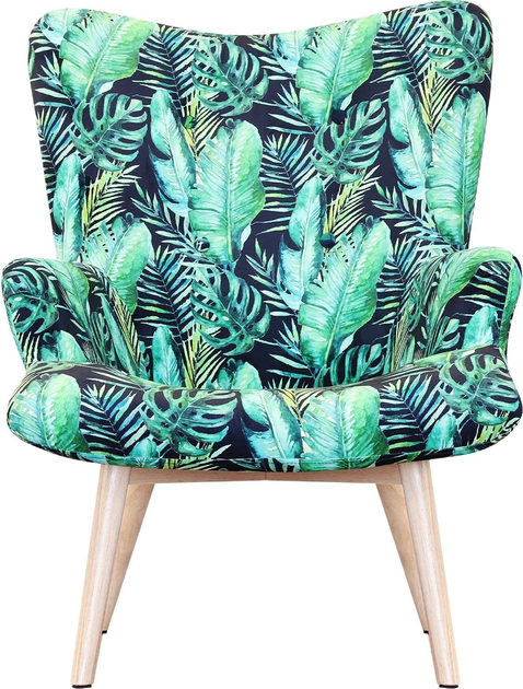 М'яке крісло Homla MOSS 70 x 95 см Leaves (5902869977835) - зображення 3