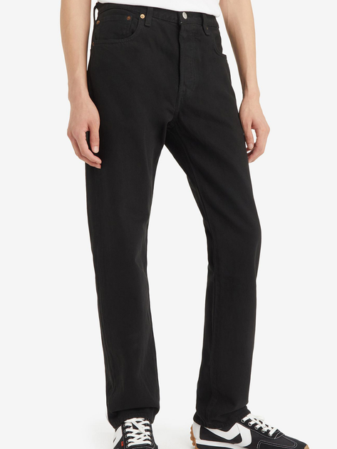 Джинси Regular fit чоловічі Levi's 501 Original 00501-3371 34-36 Чорні (5401105112653) - зображення 4