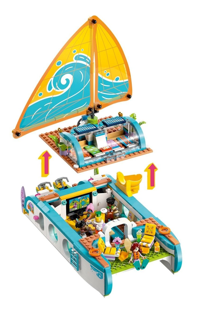 Конструктор LEGO Friends Пригоди на човні 685 деталей (42665)  - зображення 2