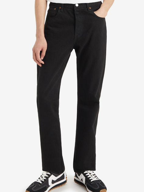 Джинси Regular fit чоловічі Levi's 501 Original 00501-3371 38-32 Чорні (5401105112813) - зображення 1