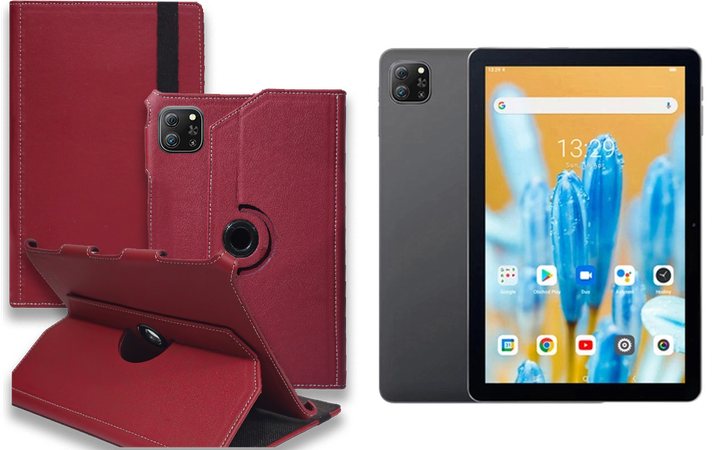 Чехол Spinner360 для планшета Blackview Oscal Pad 70, цвет Bordo - Фото 1 Чехол Spinner360 для планшета Blackview Oscal Pad 70, цвет Bordo - изображение 1