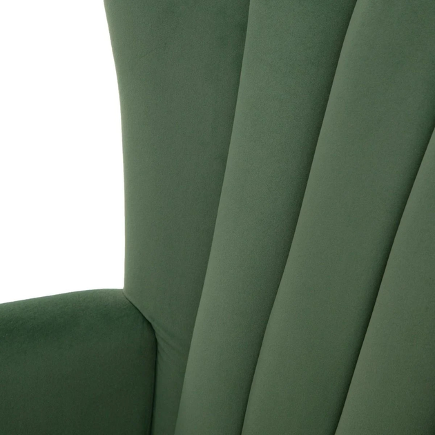 Fotel tapicerowany Homla MILLS 75 x 79 x 102 cm Green (5904183859521) - obraz 5