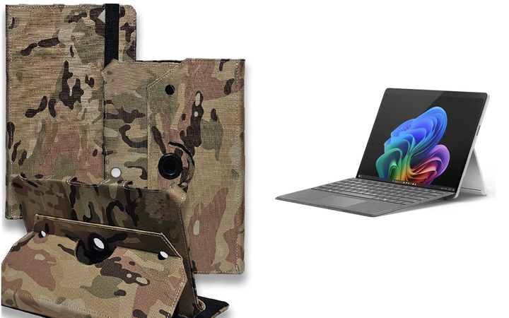 Чехол Spinner360 для планшета Microsoft Surface 11 pro Copilot+, цвет Multikam - Фото 1 Чехол Spinner360 для планшета Microsoft Surface 11 pro Copilot+, цвет Multikam - изображение 1