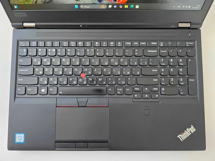 Ноутбук Lenovo ThinkPad P52 Xeon E-2176M/Quadro P2000/RAM 16GB/SSD 256GB Б\В - зображення 4