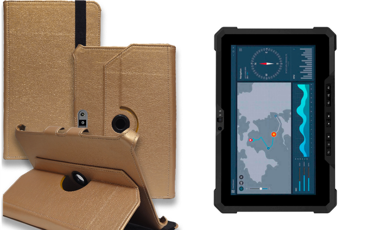 Чохол Spinner360 для планшета Dell Latitude 7220, колір Gold - Фото 1 Чохол Spinner360 для планшета Dell Latitude 7220, колір Gold - зображення 1