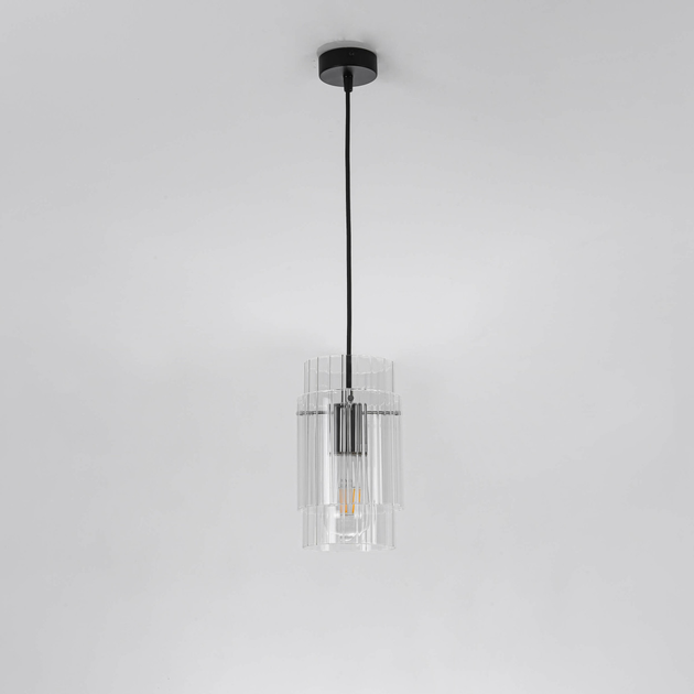 Lampa wisząca Light Prestige Series Savona 1 1 x E27 czarna (LP-707/1P) - obraz 3