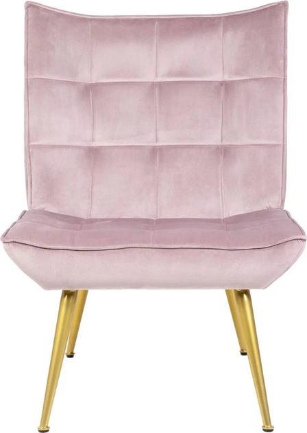 Fotel tapicerowany Homla VINNIS z podnóżkiem 96 x 69 x 82 cm Pink (5904183856674) - obraz 3