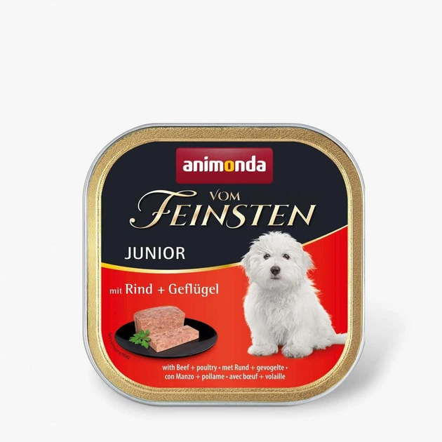 Влажный корм Animonda Vom Feinsten для щенков, с говядиной и птицей, 150 г - изображение 3