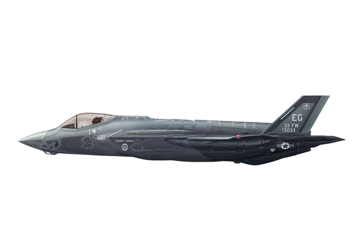 Збірна модель 1/48 Літак Lockheed Martin F-35A Lightning II Meng LS-007 - Фото 14 Збірна модель 1/48 Літак Lockheed Martin F-35A Lightning II Meng LS-007 - зображення 14