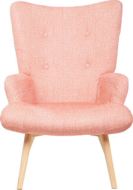 Fotel tapicerowany Homla MOSS POP 70 x 95 cm Pink (5904183882833) - obraz 2