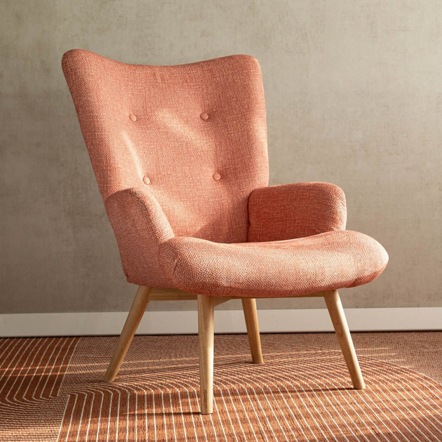 Fotel tapicerowany Homla MOSS POP 70 x 95 cm Pink (5904183882833) - obraz 8