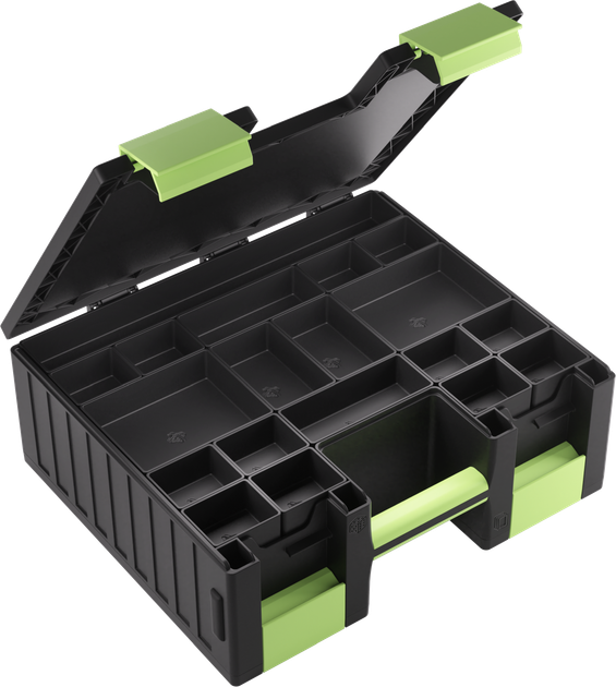 Walizka dwustronna Gamegenic Game Castle Green/Black GGS22036ML (4251715414545) - obraz 4