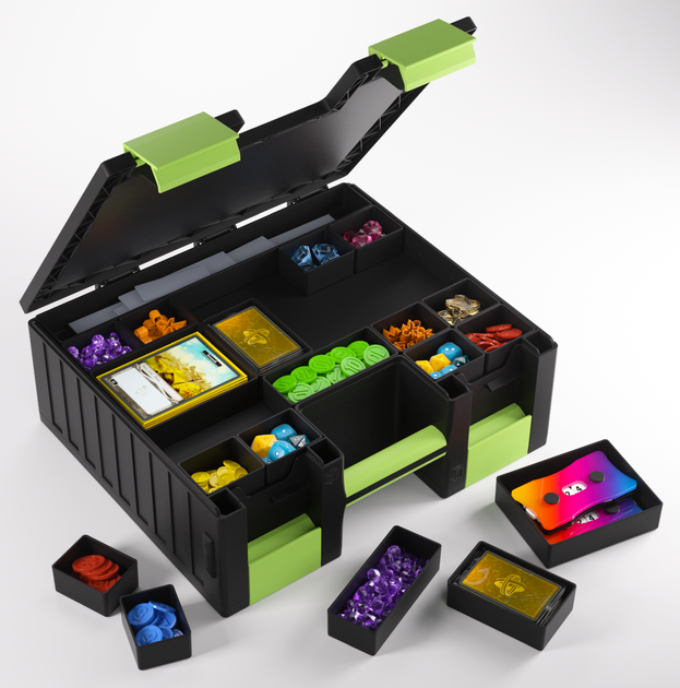 Walizka dwustronna Gamegenic Game Castle Green/Black GGS22036ML (4251715414545) - obraz 11