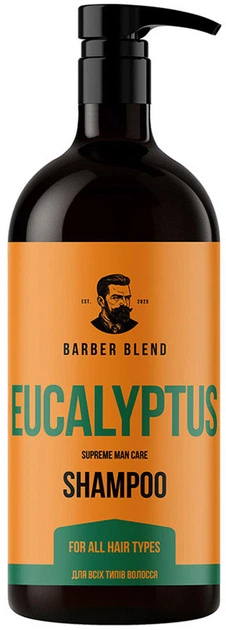Шампунь для всіх типів волосся Barber Blend Eucalyptus 1000 мл