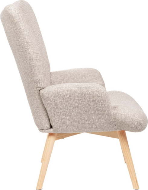 М'яке крісло Homla MOSS POP 70 x 95 см Beige (5904183882796) - зображення 3