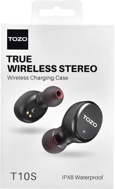 Słuchawki TOZO T10S Black (6971681315377) - obraz 8