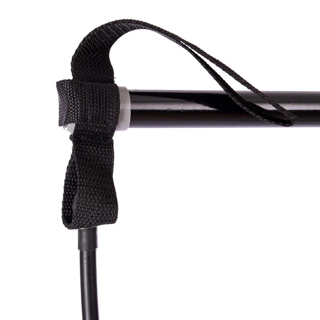Гимнастическая палка с эспандерами Gym Stick для фитнеса SP-Sport Черный FI-4412 - изображение 3