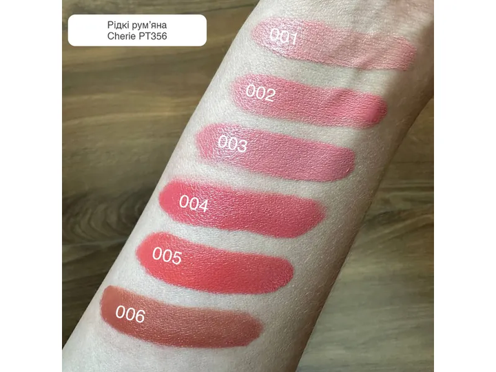 Рідкі рум’яна Topface Cherie Liquid Blush №03 Blossom 6 мл - Фото 2 Рідкі рум’яна Topface Cherie Liquid Blush №03 Blossom 6 мл - зображення 2