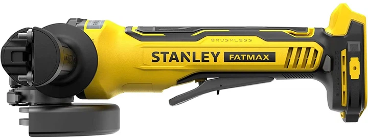Угловая шлифовальная машина Stanley FatMax Li-Ion 18В, 8000 об/мин, d=125мм SFMCG700B - изображение 2
