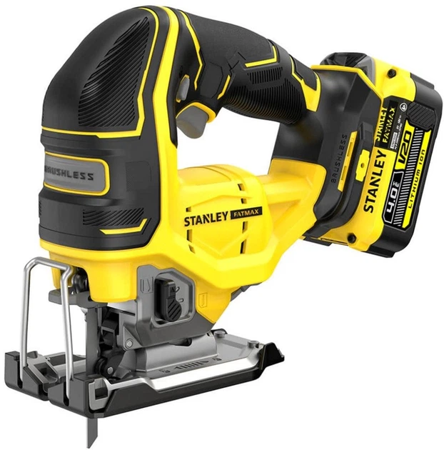 Пила лобзикова акумуляторна Stanley FatMax 18В (V20) Li-Ion, 4 Аг, 3200 ход/хв SFMCS650M2K - зображення 2