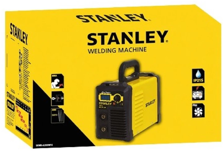 Сварочный аппарат инверторный Stanley FatMax 30-190 A, 5 кВт WD-A200IW1 - Фото 6 Сварочный аппарат инверторный Stanley FatMax 30-190 A, 5 кВт WD-A200IW1 - изображение 6
