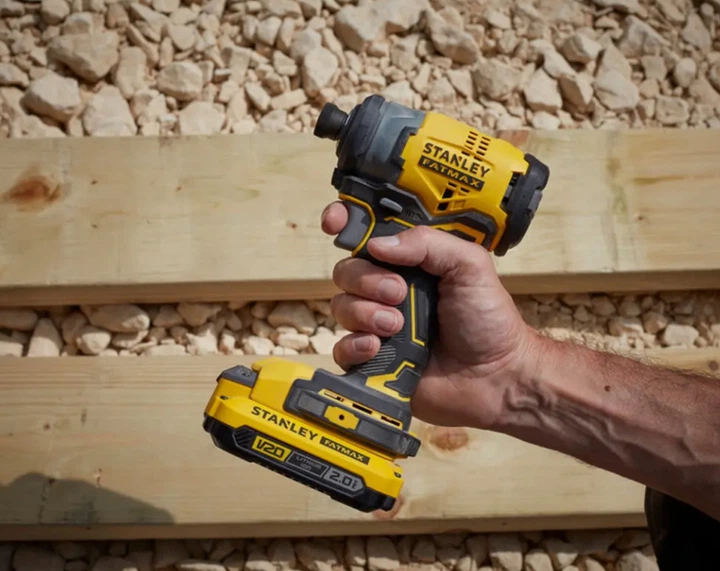 Гайковерт ударний акумуляторний Stanley FatMax Li-Ion V20 18В, 190 Нм, 2900 об/хв, 3800 уд/хв, 2 акумулятора - 2 Ач SFMCF820D2K - зображення 7
