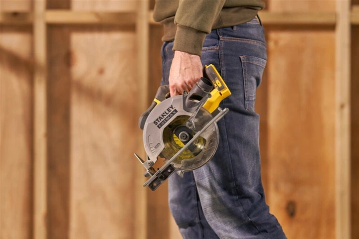 Аккумуляторная циркулярная пила Stanley FatMax 18V (V20) Li-Ion, 4000 об/мин SFMCS500B - изображение 6