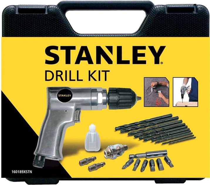 Пневматическая дрель Stanley 170 л/хв, 6 Бар 160189XSTN - Фото 7 Пневматическая дрель Stanley 170 л/хв, 6 Бар 160189XSTN - изображение 7