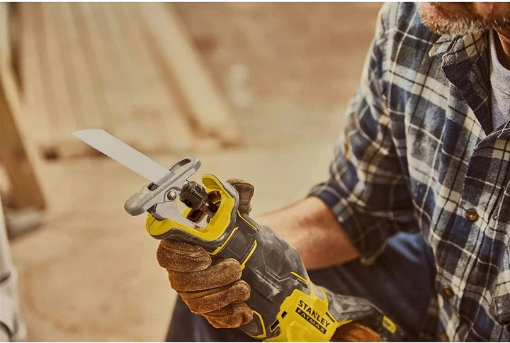Пила сабельная аккумуляторная Stanley FatMax 18В (V20) Li-Ion, 3200 ход/мин SFMCS310B - изображение 6