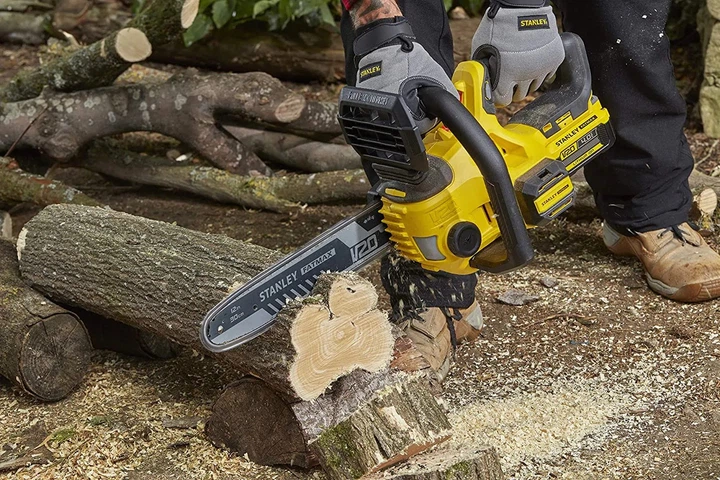 Пила цепная аккумуляторная Stanley FatMax 18 В, шина 30 см, цепь 3/8", 7.7 м/с SFMCCS630M1 - изображение 5