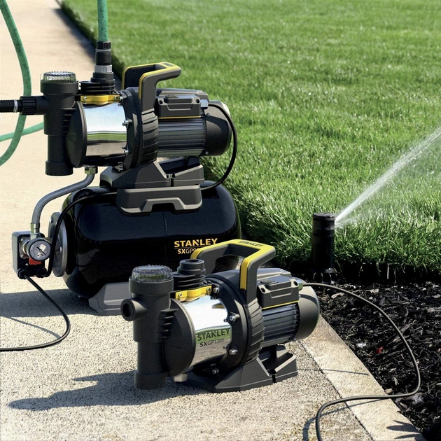 Поверхностный насос для чистой воды Stanley 1.3 кВт, 4500 л/год SXGP1300XFE - Фото 7 Поверхностный насос для чистой воды Stanley 1.3 кВт, 4500 л/год SXGP1300XFE - изображение 7