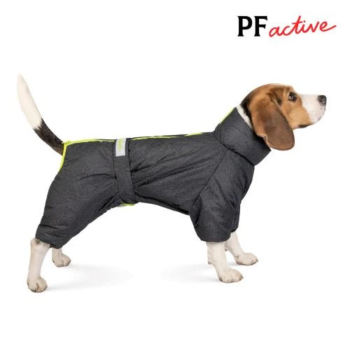 Комбінезон Pet Fashion «Cold» для такс, розмір S, сірий - зображення 2