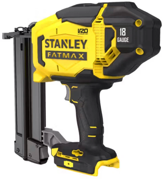Пистолет гвоздезабивной аккумуляторный бесщеточный Stanley FatMax V20 18В SFMCN618B - Фото 2 Пистолет гвоздезабивной аккумуляторный бесщеточный Stanley FatMax V20 18В SFMCN618B - изображение 2