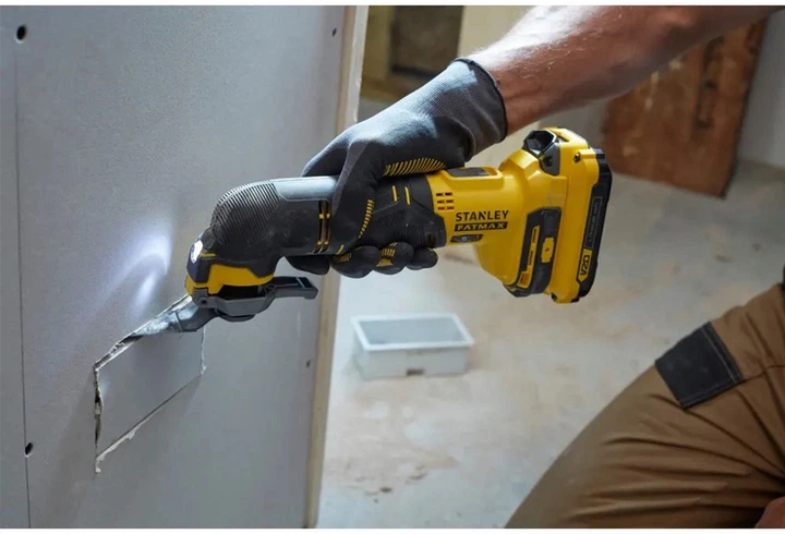 Многофункциональный инструмент аккумуляторный Stanley FatMax 18В, Li-Ion, 3000 об/хв SFMCE500B - изображение 5