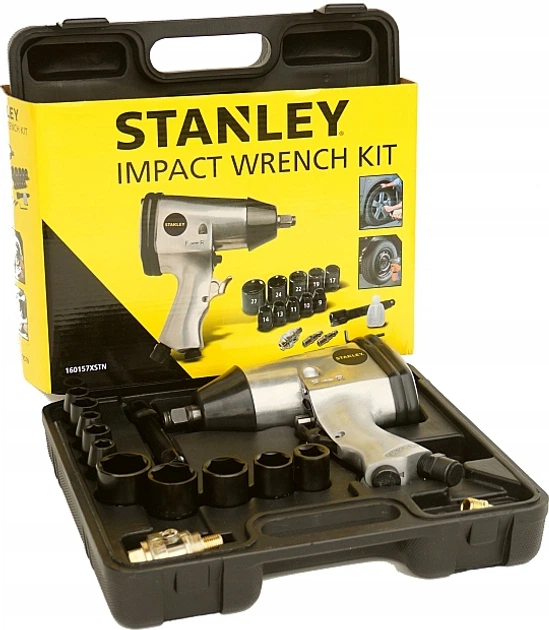 Пневматический гайковерт Stanley 200 л/хв, 6 Бар 160157XSTN - Фото 3 Пневматический гайковерт Stanley 200 л/хв, 6 Бар 160157XSTN - изображение 3