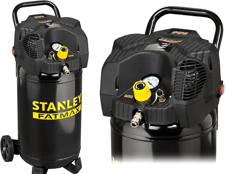 Компрессор воздушный поршневой Stanley Fatmax 1.1кВт, 180л/хв, 30л, 10 Бар FMXCM0001E - Фото 6 Компрессор воздушный поршневой Stanley Fatmax 1.1кВт, 180л/хв, 30л, 10 Бар FMXCM0001E - изображение 6