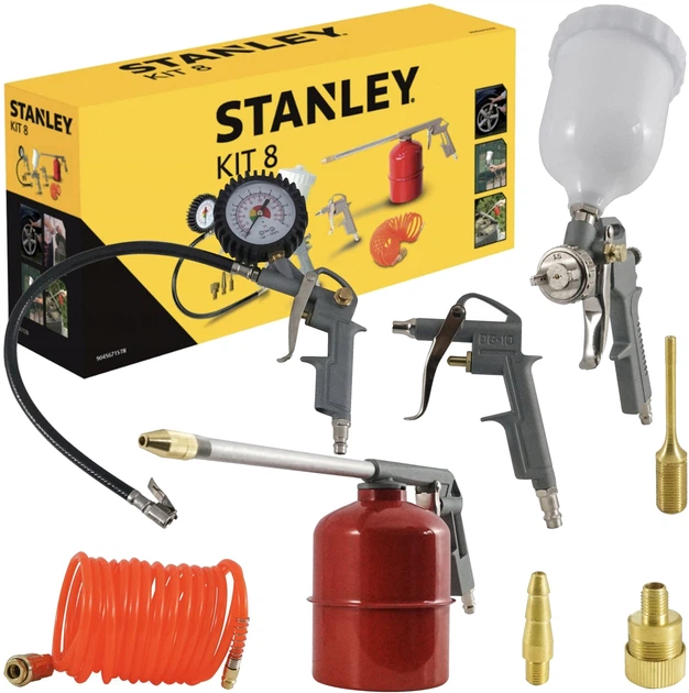 Набор пневмоинструмента Stanley 9045671STN - Фото 1 Набор пневмоинструмента Stanley 9045671STN - изображение 1