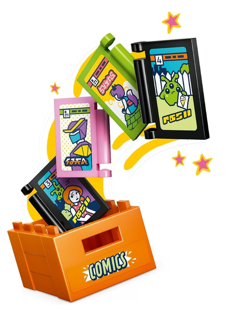 Zestaw klocków LEGO Friends Sklep z grami i komiksami 1005 elementów (42674)  - obraz 11