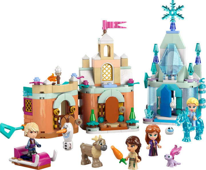 Конструктор LEGO Disney Мініатюрний замок Аренделл та Крижаний палац Ельзи 306 елементів (43278) - зображення 3