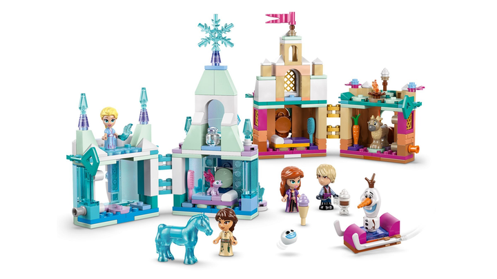 Конструктор LEGO Disney Мініатюрний замок Аренделл та Крижаний палац Ельзи 306 елементів (43278) - зображення 7
