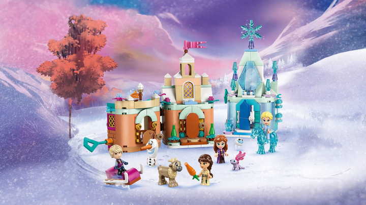 Конструктор LEGO Disney Мініатюрний замок Аренделл та Крижаний палац Ельзи 306 елементів (43278) - зображення 10